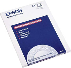 Epson - White Photo Paper - Use with Inkjet Printers - Exact Tool & Supply