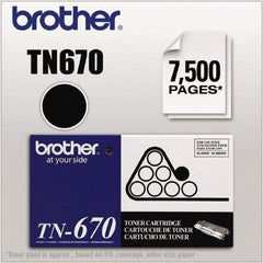 Brother - Black Toner Cartridge - Use with Brother HL-6050D, 6050DN, 6050DW - Exact Tool & Supply