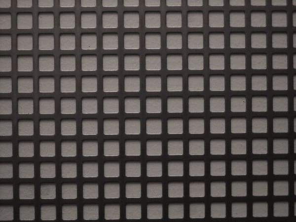 Value Collection - 36 x 40 x 0.06" Perforated Carbon Steel Sheet - 1/2" Straight Square Holes, 11/16" Hole Spacing - Exact Tool & Supply