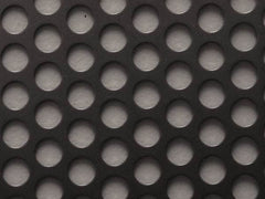 Value Collection - 36 x 40 x 0.075" Perforated Carbon Steel Sheet - 1/2" Staggered Round Holes, 11/16" Hole Spacing - Exact Tool & Supply