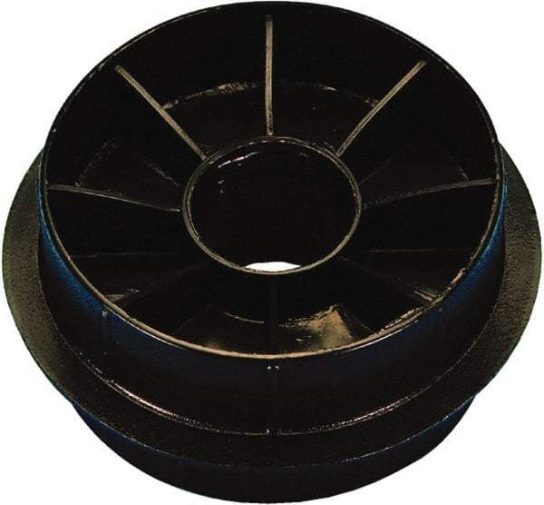 Caplugs - Round Head Double-Ended Plug - 6" OD, High-Density Polyethylene, Natural (Color) - Exact Tool & Supply