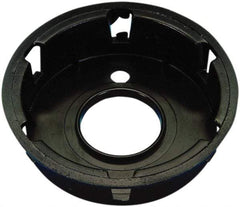 Caplugs - 1-1/4" ID, Round Head Plug - 3" OD, High-Impact Polystyrene, Black - Exact Tool & Supply