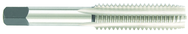1-12 H4 4-Flute LH High Speed Steel Bottoming Hand TapBright - Exact Tool & Supply