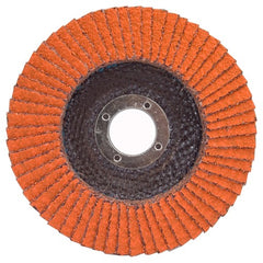 ‎6″ × 5/8″-11 80 Grit Type 27 Blaze Flap Disc - Exact Tool & Supply
