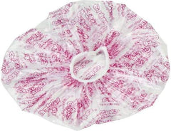 Caplugs - 2.88" ID, Stretchable Cap - Polyethylene, Clear/Translucent - Exact Tool & Supply