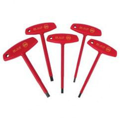 5PC INSULATED T-HANDLE HEX SET-MM - Exact Tool & Supply