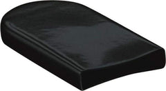 Caplugs - 1/4" x 3/4" x 3/4", Rectangular with Dome Head Finishing Cap/Grip - 1" Long, Vinyl, Black - Exact Tool & Supply