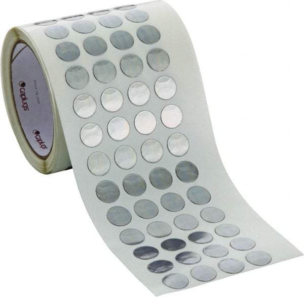 Caplugs - Silver Lead Foil Masking Tape - Series LF01125, 6.8 mil Thick - Exact Tool & Supply