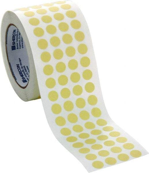 Caplugs - Off-White Crepe Paper High Temperature Masking Tape - Series EZ01125, 7.5 mil Thick - Exact Tool & Supply