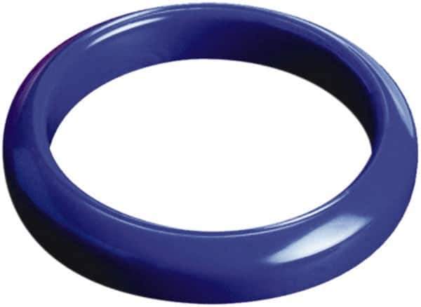 Caplugs - Push-On Weld Neck Cap - 1.9" OD, 5/32" Long, Vinyl, Black - Exact Tool & Supply