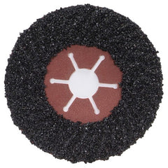 7″ × 1/4″ × 7/8″ FastCut Fiber Disc Type 27 16 Grit Silicon Carbide - Exact Tool & Supply