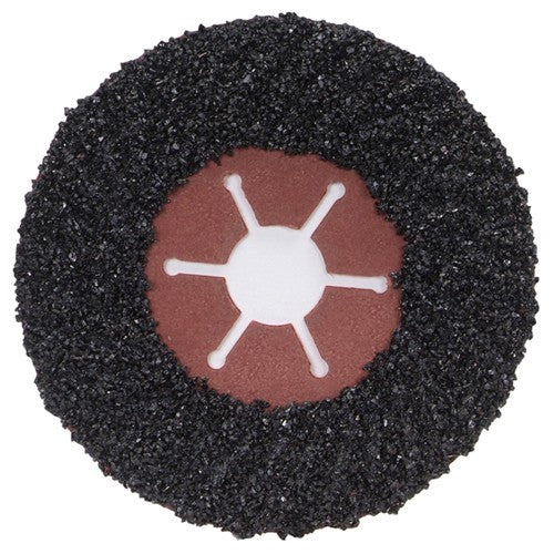 ‎4-1/2″ × 1/4″ × 7/8″ FastCut Fiber Disc Type 27 16 Grit Silicon Carbide - Exact Tool & Supply
