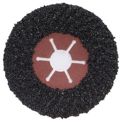 ‎4-1/2″ × 1/4″ × 7/8″ FastCut Fiber Disc Type 27 16 Grit Silicon Carbide - Exact Tool & Supply