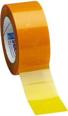 Caplugs - 2" Wide x 72 Yd Long Yellow Polyester Film High Temperature Masking Tape - Series PC30-2000, 3.5 mil Thick - Exact Tool & Supply