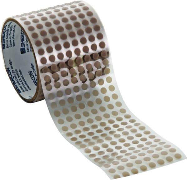 Caplugs - Gray Teflon High Temperature Masking Tape - Series TF00125, 3.7 mil Thick - Exact Tool & Supply