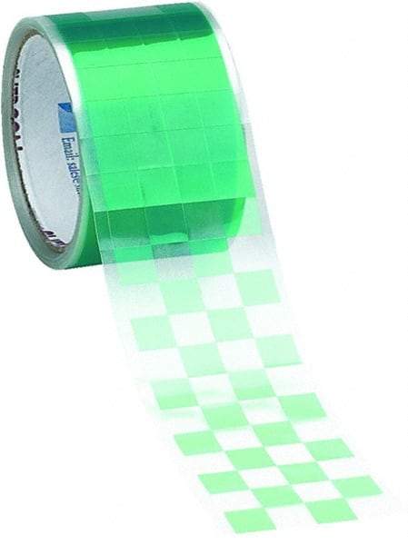 Caplugs - Green Polyester Film High Temperature Masking Tape - Series PCD250X1000, 3.5 mil Thick - Exact Tool & Supply