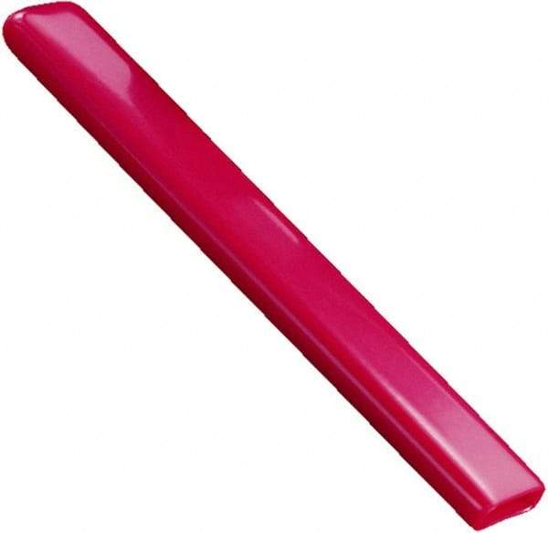 Caplugs - 0.09" x 0.8" x 0.8", Rectangular Head Finishing Cap/Grip - 1" Long, Vinyl, Yellow - Exact Tool & Supply