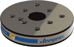 Jergens - 210mm Long x 210mm Wide x 35mm High Steel Fixture Plate - 35mm Plate Thickness - Exact Tool & Supply
