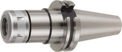 Lyndex - 2.75mm to 16mm Capacity, 90mm Projection, NCAT40 Taper Plus, SK16 Collet Chuck - 40mm Shank Diam - Exact Tool & Supply