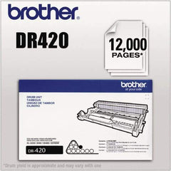Brother - Black Drum Unit - Use with Brother DCP-7060, 7065DN, HL-2220, 2230, 2280DW, 2240, 2240D, FAX-2840, 2940, MFC-7240, 7360N, 7460DN, 7860DW - Exact Tool & Supply
