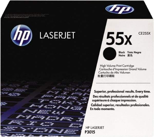 Hewlett-Packard - Black Toner Cartridge - Use with HP LaserJet Enterprise 500 MFP M525, flow MFP M525c, P3015, LaserJet Pro M521dn - Exact Tool & Supply