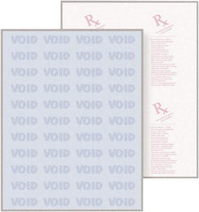DocuGard - 8-1/2" x 11" Blue Medical Security Paper - Use with Laser Printers, Inkjet Printers - Exact Tool & Supply