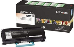 Lexmark - Black Toner Cartridge - Use with Lexmark E360d, E360dn, E460d, E460dw, E462dtn - Exact Tool & Supply