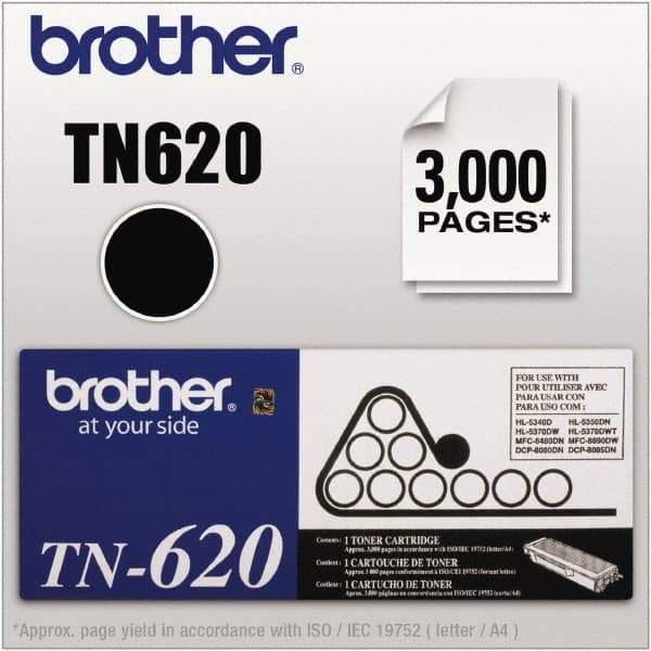 Hammermill - Black Toner Cartridge - Use with Brother DCP-8080DN, 8050DN, HL-5340D, 5350DN, 5370DW, 5370DWT, MFC-8480DN, 8680DN, 8690DW, 8890DW - Exact Tool & Supply