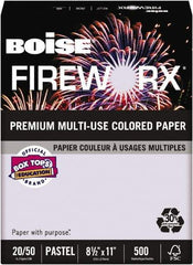 Boise - 8-1/2" x 11" Lavender Colored Copy Paper - Use with Laser Printers, Copiers, Plain Paper Fax Machines, Multifunction Machines - Exact Tool & Supply