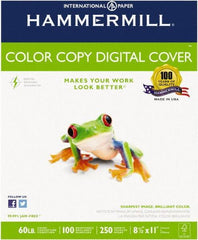 Hammermill - 8-1/2" x 11" Photo White Copy Paper - Use with High-Speed Copiers,High-Speed Printers,Laser Printers - Exact Tool & Supply