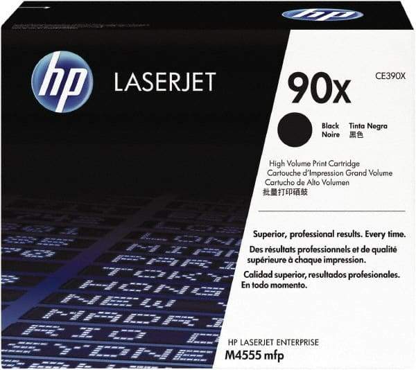 Hewlett-Packard - Black Toner Cartridge - Use with HP LaserJet Enterprise 600 Printer M602, 600 Printer M603, M4555 mfp - Exact Tool & Supply