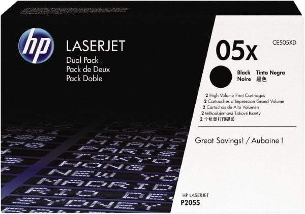 Hewlett-Packard - Black Toner Cartridge - Use with HP LaserJet P2055 - Exact Tool & Supply
