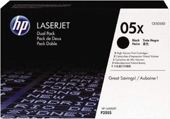 Hewlett-Packard - Black Toner Cartridge - Use with HP LaserJet P2055 - Exact Tool & Supply
