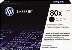 Hewlett-Packard - Black Toner Cartridge - Use with HP LaserJet Pro 400 M401, 400 MFP M425 - Exact Tool & Supply
