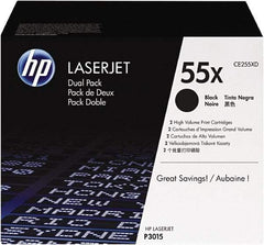 Hewlett-Packard - Black Toner Cartridge - Use with HP LaserJet Enterprise 500 MFP M525, flow MFP M525c, P3015, LaserJet Pro M521dn - Exact Tool & Supply