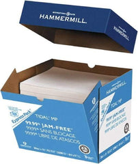Hammermill - 8-1/2" x 11" White Copy Paper - Use with Laser Printers, Copiers, Fax Machines, Multifunction Machines - Exact Tool & Supply