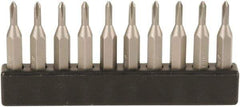 Wiha - #2, Phillips Screwdriver Bit - 28mm OAL - Exact Tool & Supply