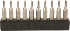 Wiha - #00, Phillips Screwdriver Bit - 28mm OAL - Exact Tool & Supply