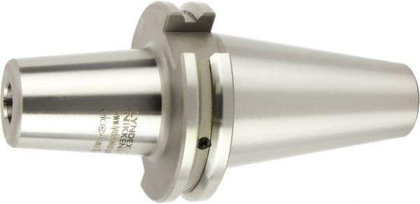 Lyndex - 1/2" Hole Diam, NCAT40 Flange Shrink Fit Tool Holder & Adapter - 2.56" Projection, 0.79" Nose Diam, 1.85" Clamping Depth, 20,000 RPM, Through Coolant - Exact Tool & Supply