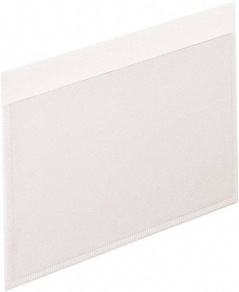 Pendaflex - 3 x 5", Letter Size, Clear, Pocket Folders - Assorted Tab Cut Location - Exact Tool & Supply