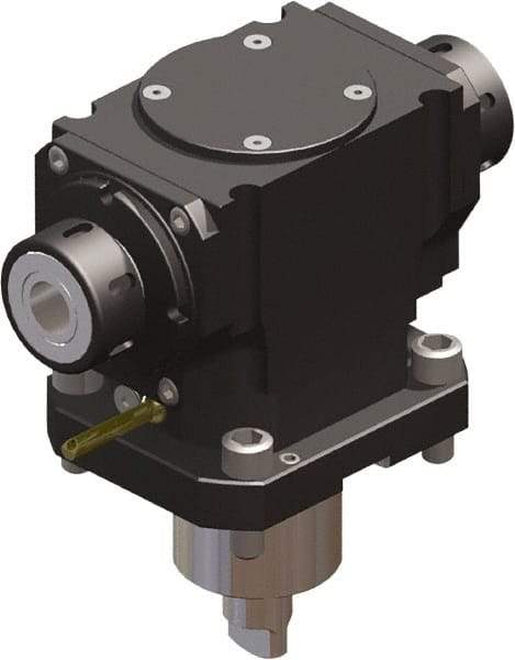 Lyndex - 25/32" Max Cut, 25/32" Shank Diam, Mori Seiki Face Drill/Milling MainSub - 3.5433" Projection, ER32 Series - Exact Tool & Supply