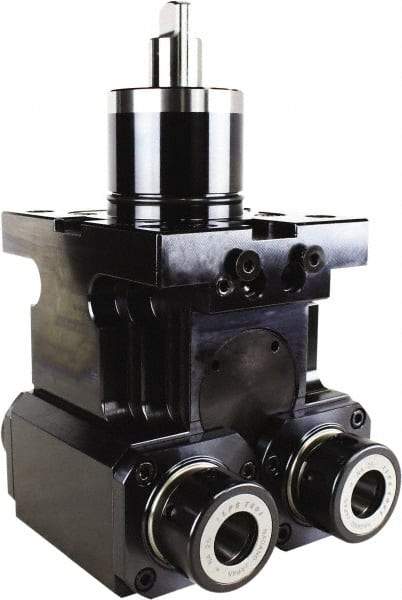 Lyndex - 5/8" Max Cut, 5/8" Shank Diam, Mori Seiki Face Drill/Milling - 4.3307" Projection, ER25 Series - Exact Tool & Supply