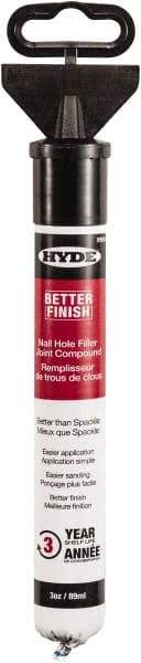 Hyde Tools - 3 oz Tube Drywall/Plaster Repair - White - Exact Tool & Supply