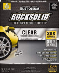 Rust-Oleum - 70 oz Clear Floor Coating - Low Odor & Chemical Resistant - Exact Tool & Supply
