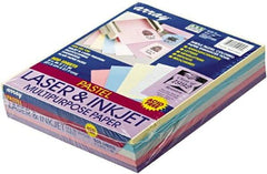 Pacon - 8-1/2" x 11" Assorted Colors Colored Copy Paper - Use with Laser Printers, Copiers - Exact Tool & Supply