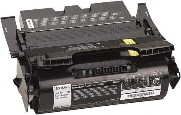 Lexmark - Black Toner Cartridge - Use with Lexmark T640, T642, T644 - Exact Tool & Supply