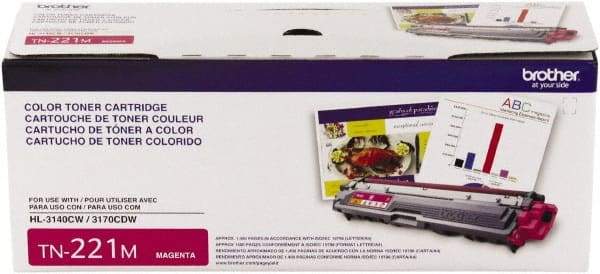 Brother - Magenta Toner Cartridge - Use with Brother HL-310CW, 3170CW, 3180CDW, MFC-9130CW, 9330CDW, 9340CW - Exact Tool & Supply