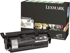 Lexmark - Black Toner Cartridge - Use with Lexmark T650dn, T650dtn, T650n, T652dn, T652dtn, T652n, T654dn, T654dtn, T654n, T656dne - Exact Tool & Supply