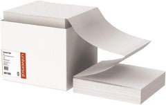 UNIVERSAL - White Computer Paper - Use with Tractor-Feed Printers - Exact Tool & Supply