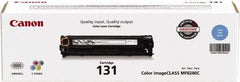 Canon - Cyan Toner Cartridge - Use with Canon imageCLASS LBP7110Cw, MF8280Cw - Exact Tool & Supply